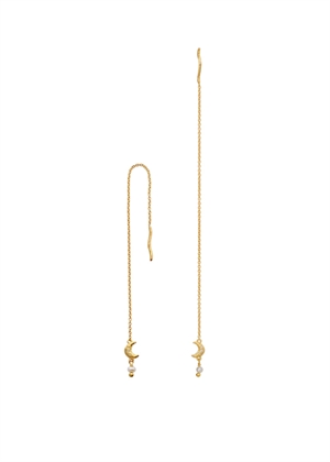Yami earrings Forgyldt Maanesten